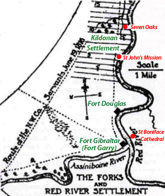 The Forks and Red River Settlement